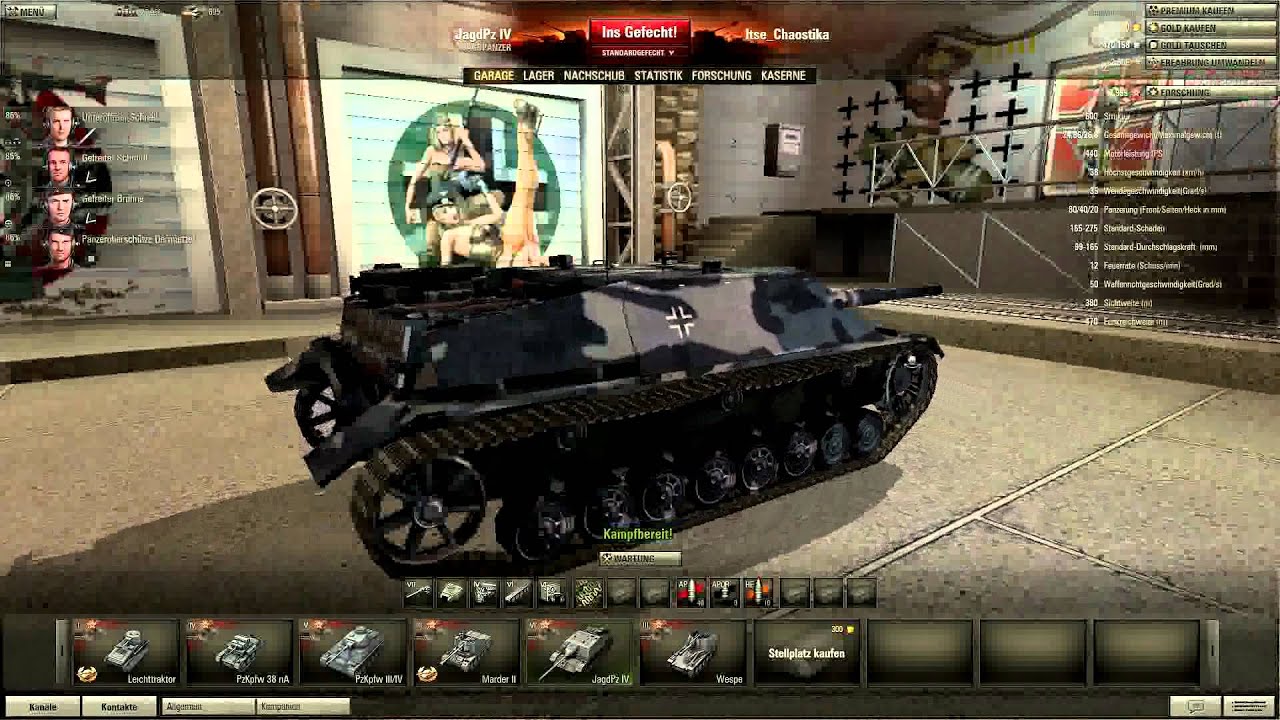 World of tanks garage slot mode